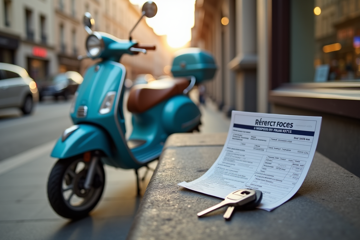 scooter illustration